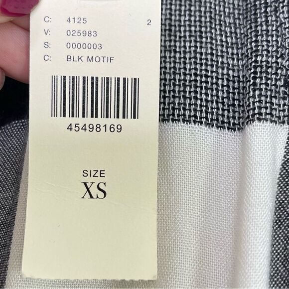 𝅺ANTHROPOLOGIE Cloth & Stone Ruffle Gingham Romper XS - Picture 4 of 7